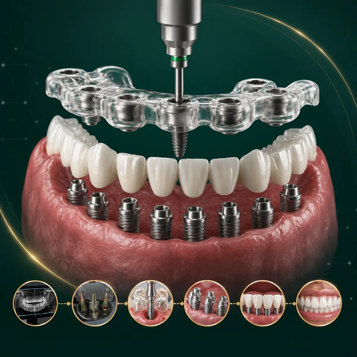 Quy trình 5 bước cấy ghép Implant chuẩn y khoa quốc tế tại Sante Hospital